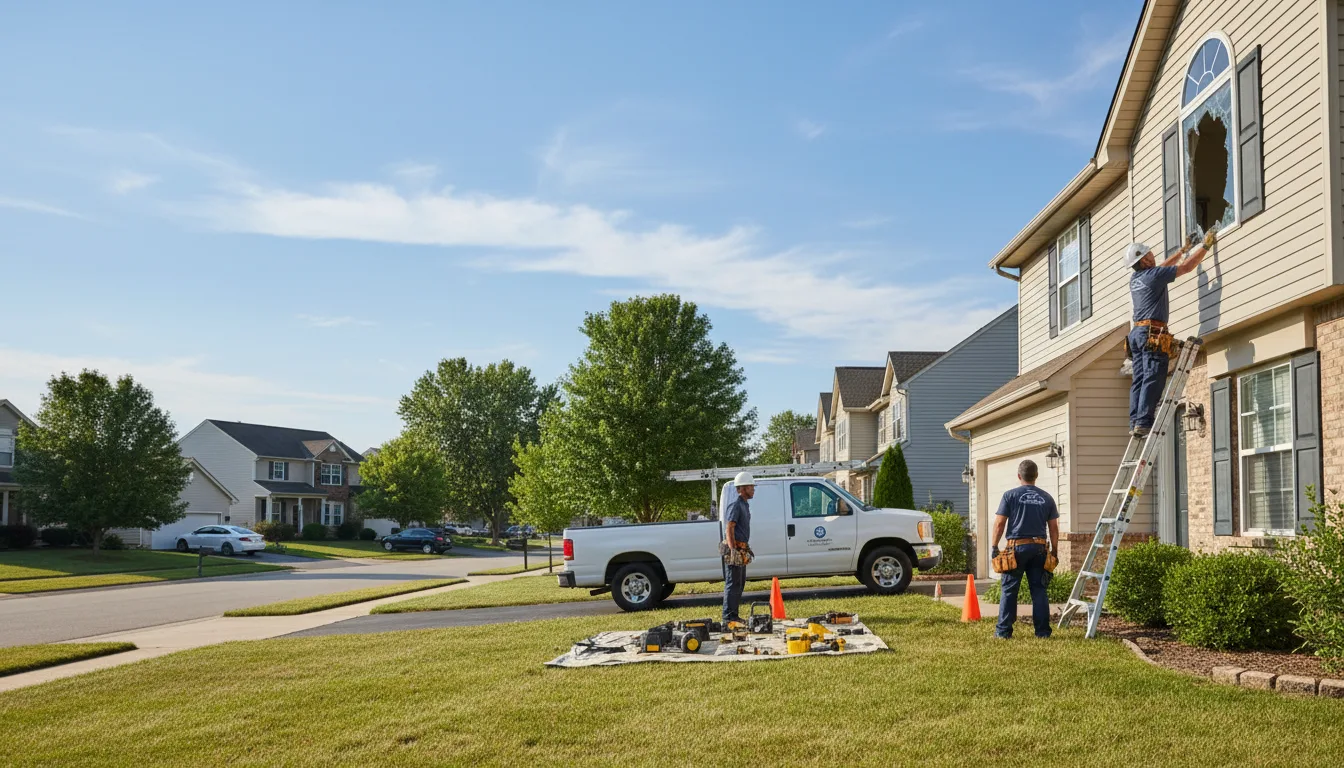 Expert window installer providing residential service in Lincolnville, KS